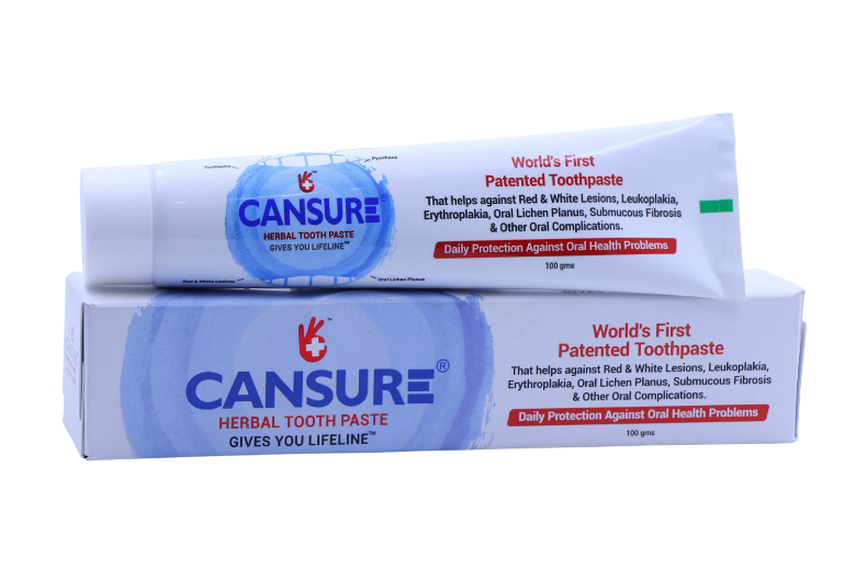 Cansure TOothpaste by Orange Herbs